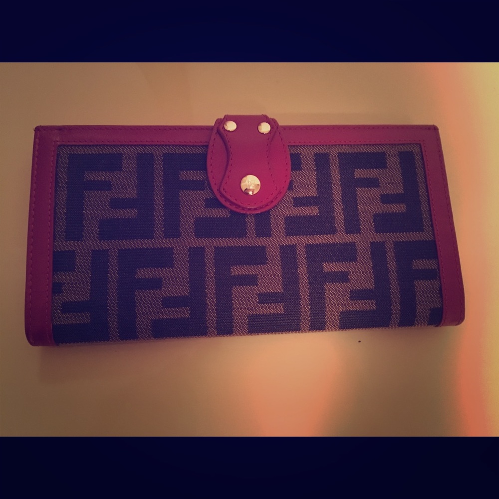 Fendi Monogram Long Wallet